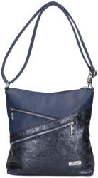 Karen rostbőr táska 1651 kék virág