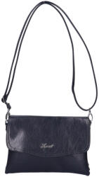 Karen 1126 bis kék rostbőr női válltáska