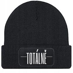  Sapka Fekete Téli Őszi Pamut Teljesen Beanie Unisex Ajándék (Czapka Zimowa Czarna CAŁKOWICIE)