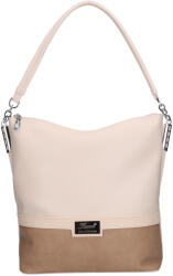 Karen 1337 bis bézs drapp rostbőr táska