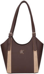 Karen 9538 barna bézs rostbőr táska