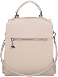 Karen D 609 bézs rózsás hátizsák