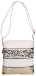Karen rostbőr táska 9508 bis fehér arany