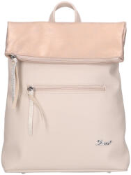 Karen 1478 bézs rozé rostbőr hátizsák