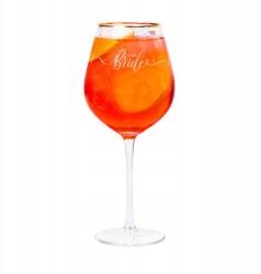 Homla team Bride" Nyomtatott Pohár borhoz átlátszó 0, 5l 759543 (241618)