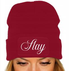  Női Téli Sapka Piros Ősz Tél Vicces Divatos Nyomtatás Slay