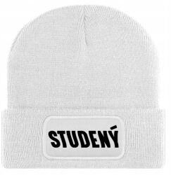  Sapka Fehér Téli Őszi Pamut Hideg Beanie Univerzális Ajándék (Czapka Zimowa Biała ZIMNO)