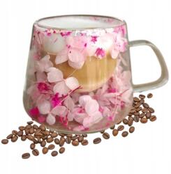 Ecarla Kávés és teás poharak SZK190 virág mix 180 ml 1 db (SZK190)