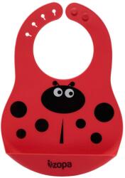 Zopa Zopadesign Szilikon előke piros (100)