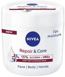 Nivea Testápoló NIVEA Repair&Care urea tégelyes 400 ml - fotoland