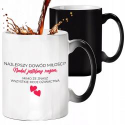 Style Couture Mágikus Bögre Fekete Matt A Szerelem Legjobb Bizonyítéka? Még Mindig Együtt Vagyunk