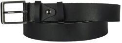Gaston 3, 5 cm széles sima fekete bőr öv, 130 cm Gaston (3,5 x130 sima fekete)