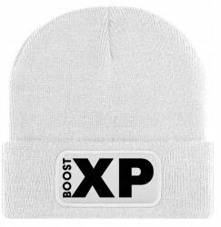  Sapka Fehér Téli Őszi Pamut Boost Xp Beanie Unisex Ajándék (Czapka Zimowa Biała BOOST XP)
