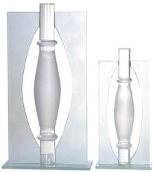  Képkeret formájú üveg váza vagy gyertyatartó - 35 cm