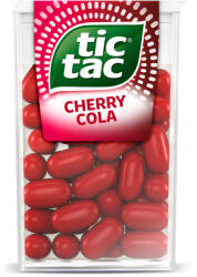 Tic Tac cukordrazsé Cherry Cola T1 - 18g - koffeinzona