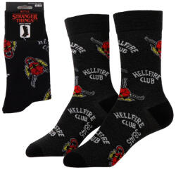 Cerda Stranger Things Hellfire felnőtt hosszú szárú zokni 38/45 CEP2900003174 (CEP2900003174)