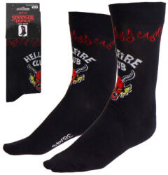 Cerda Stranger Things Hellfire Club felnőtt hosszú szárú zokni 38/45 CEP2900003173 (CEP2900003173)