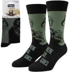 Cerda Star Wars Green felnőtt hosszú szárú zokni 38/45 CEP2900003411 (CEP2900003411)