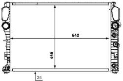 MAHLE Chladič motora MAHLE CR 513 000S (CR 513 000S)