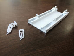  Projekt fehér színű 2 soros alumínium sín 240 cm