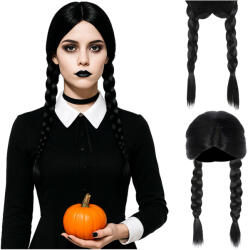 Soulima Hosszú fekete paróka - fonott (26861) - holnapszallitjuk