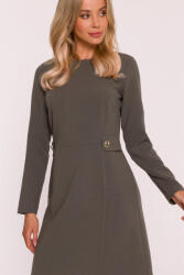 STYLOVE ruha díszes gombokkal a derekán | khaki