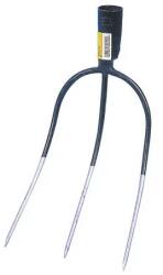 Kerbl Széna villa 3 ágú acél 28 x 2cm