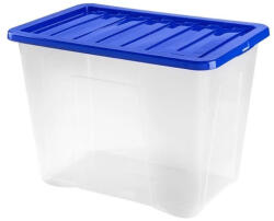 Heidrun Europlastic Heidrun Quasar Átlátszó Tároló doboz 110L 60x50x51cm tetővel Grand Chest (1689)