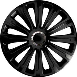  Versaco 16 Trend Ring Chrome Black dísztárcsa garnitúra (4 db)