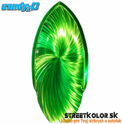 CreateX AutoAir Paint AutoAir 4660 POISON GREEN airbrush festék 60ml (Candy 4660) (AA.4660-PG.60)