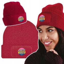  Meleg Téli Sapka Piros Santa Cruz Divatos Wz (Czapka Zimowa Czerwona Beanie Z Nadrukiem)