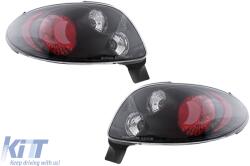 KITT Lightning LED DRL Headlights suitable for Peugeot 206 (1998-2002) Black (HLPE206LED)