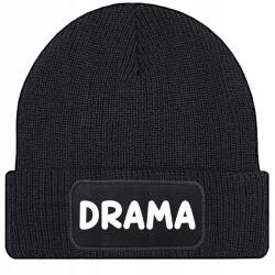  Sapka Fekete Téli Őszi Pamut Drama Beanie Unisex Ajándék (Czapka Zimowa Czarna DRAMA)