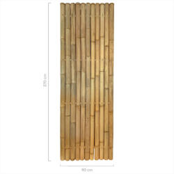  Gigant bambusz kerítéspanel natúr sz: 90 cm x m: 270 cm