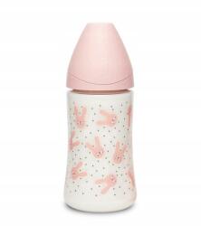 Suavinex Premium Cumister 270 ml 3P Hygge Rabbit rózsaszín (8426420069151)