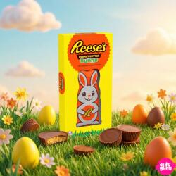 Reese's PEANUT BUTTER BUNNY 141 g - Tejcsokoládé nyuszi krémes földimogyoró-töltelékkel