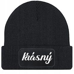  Sapka Fekete Téli Őszi Pamut Gyönyörű Beanie Unisex Ajándék (Czapka Zimowa Czarna PIĘKNY)