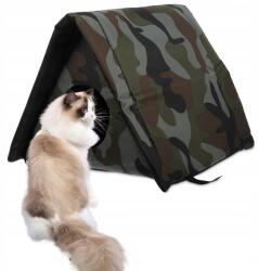  Kóbort Macskamenedék, Vízálló Kültéri Macskaház, Összecsukható, Meleg, Téli Macskaház (4896009071822)