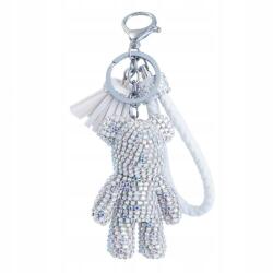 Ecarla Mintázatlan kulcstartó Ecarla BRL262 Cirkónia Medve (5903678549404)