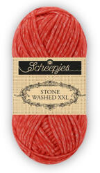 Scheepjes Stone Washed XXL 863 Carnelian - piros fonal
