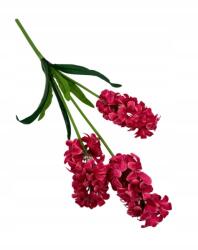 Wera Műjácint 3 virág rózsaszín (646-002#5)