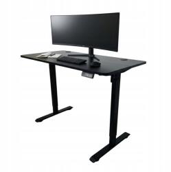 Stolmet Elektromos Íróasztal Emelt 140x60cm Állítható Magasság 72-118cm Fekete (SL-SB14060-20)