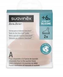 Suavinex Zero Zero Közepes hasfájás elleni cumi A 2 db (8426420084871)