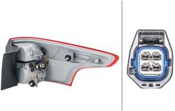 Hella 2VA 354 995-111 Hátsó lámpa egység