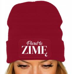  Női Téli Sapka Piros Őszi Vicces Divatos Nyomtatás Fing Tél