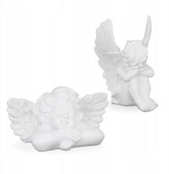 Relaxdays Angyalka figura sírra angyal dekoráció 2 db #st (10030898_49)
