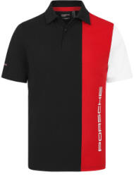 Stichd Porsche Motorsport pólóing Stripe black/red/white F1 Team 2024 - L (105020)