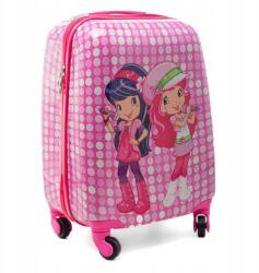 RGL Rózsaszín gyerek utazóbőrönd "Singers" S méret (3501)