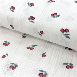  Dupla géz/muszlin Fruits cherry ORGANIC