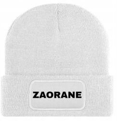  Sapka Fehér Téli Őszi Pamut Szeletelt Beanie Unisex Ajándék (Czapka Zimowa Biała ZAORANE)